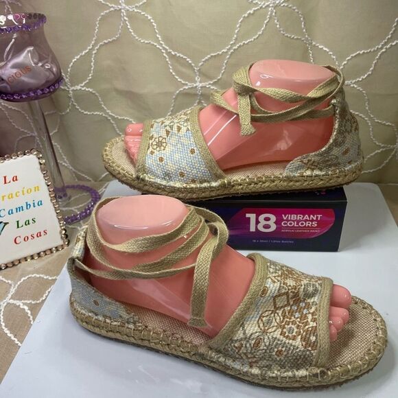 Acorn Slip-on Espadrilles Shoes, Y2K, size 8 w - Picture 1 of 11